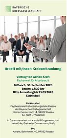 097 Vortrag "Arbeit mit/nach Krebserkrankung"