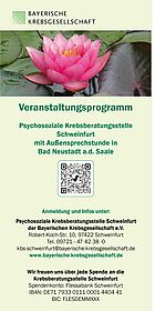 112 Veranstaltungsflyer Schweinfurt