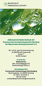 085 Außensprechstunden Ansbach